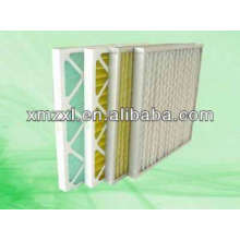 Folding plate air filter